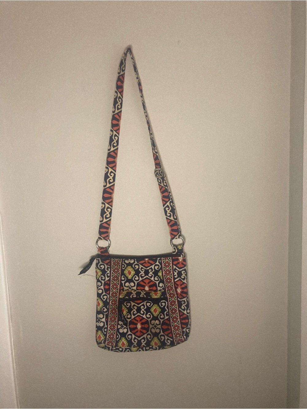 Vera Bradley Sun Valley (retired) Hipster Crossbody Bag